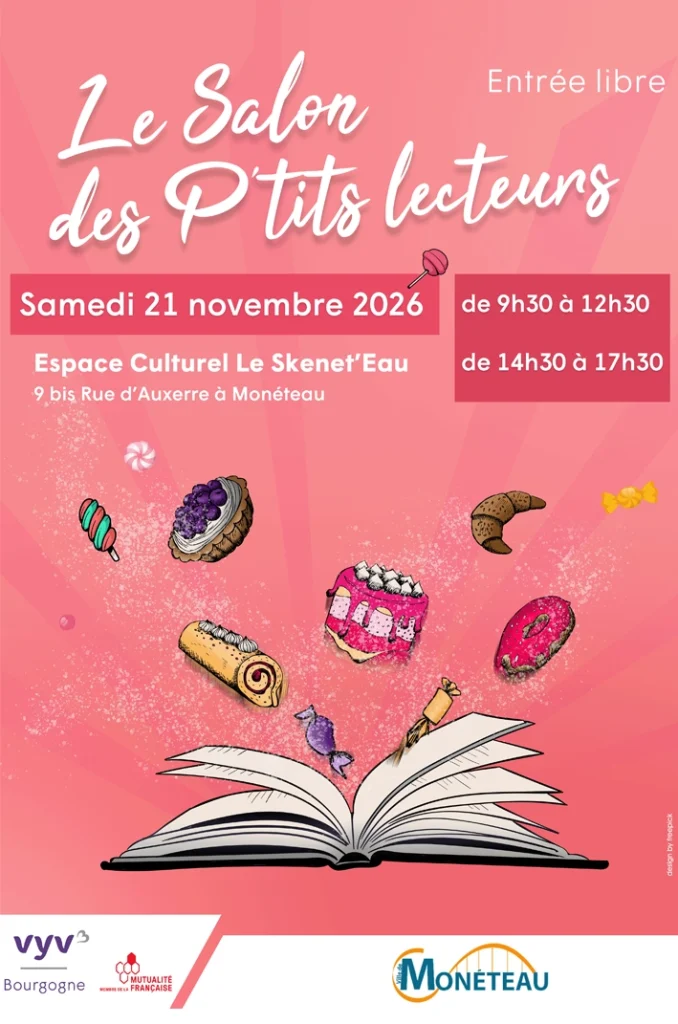 Salon des P'tits lecteurs Journée d'animations pour les 0 à 6 ans au SkenetEau